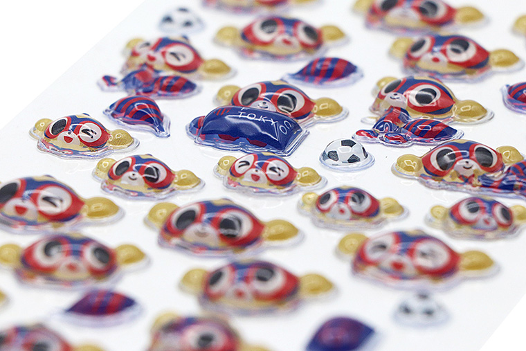 ぷっくりシール