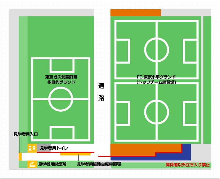 Tokyo Gas Musashino-En Multipurpose Ground FC Tokyo Kodaira Ground (Top Team Training Ground)