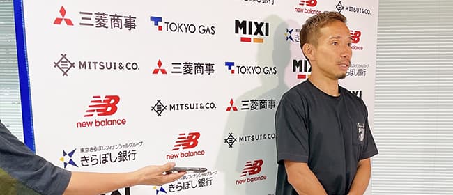 ヒーローインタビューボードへの企業(商品)ロゴ掲出