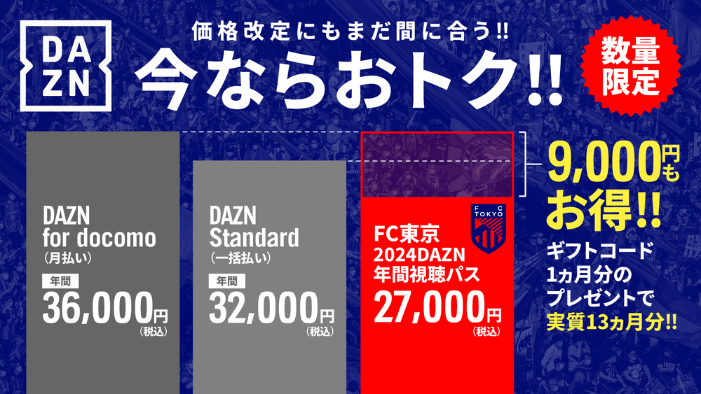 Dazn price store per month