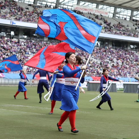 試合前の演出