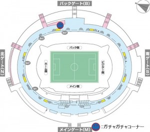 ガチャガチャコーナー案内図0831