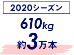 Temporada 2020 610kg