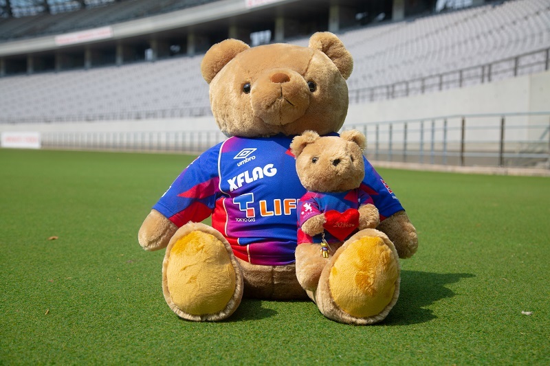 直送商品 FC東京 テディベアデー ぬいぐるみ テディベア サッカー Jリーグ