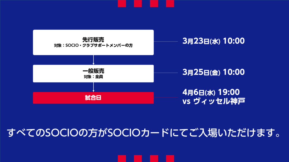 4 6 水 神戸戦 チケット販売について ニュース Fc東京オフィシャルホームページ