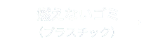 不可燃垃圾（塑膠）